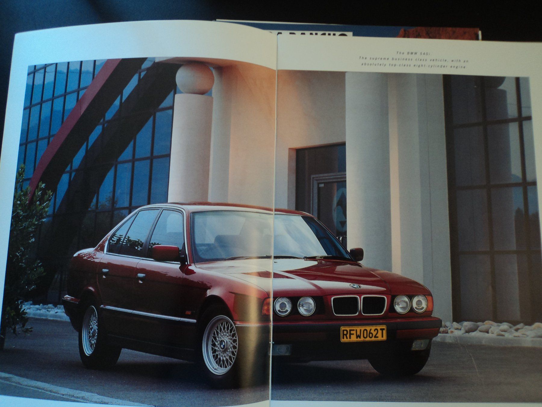 BMW Documenti: Prospekt BMW 5er Serie 1994 – Usato da Schwarzenburg venduto da modelCARama