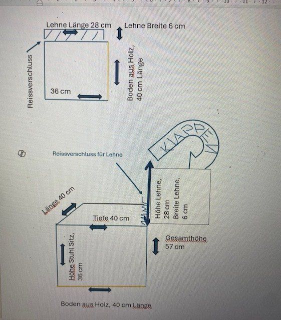Sgabelli: 2 marineblaue Klapp-Hocker, variabel einsetzbar! – Usato da Zürich venduto da Hallo0109 5