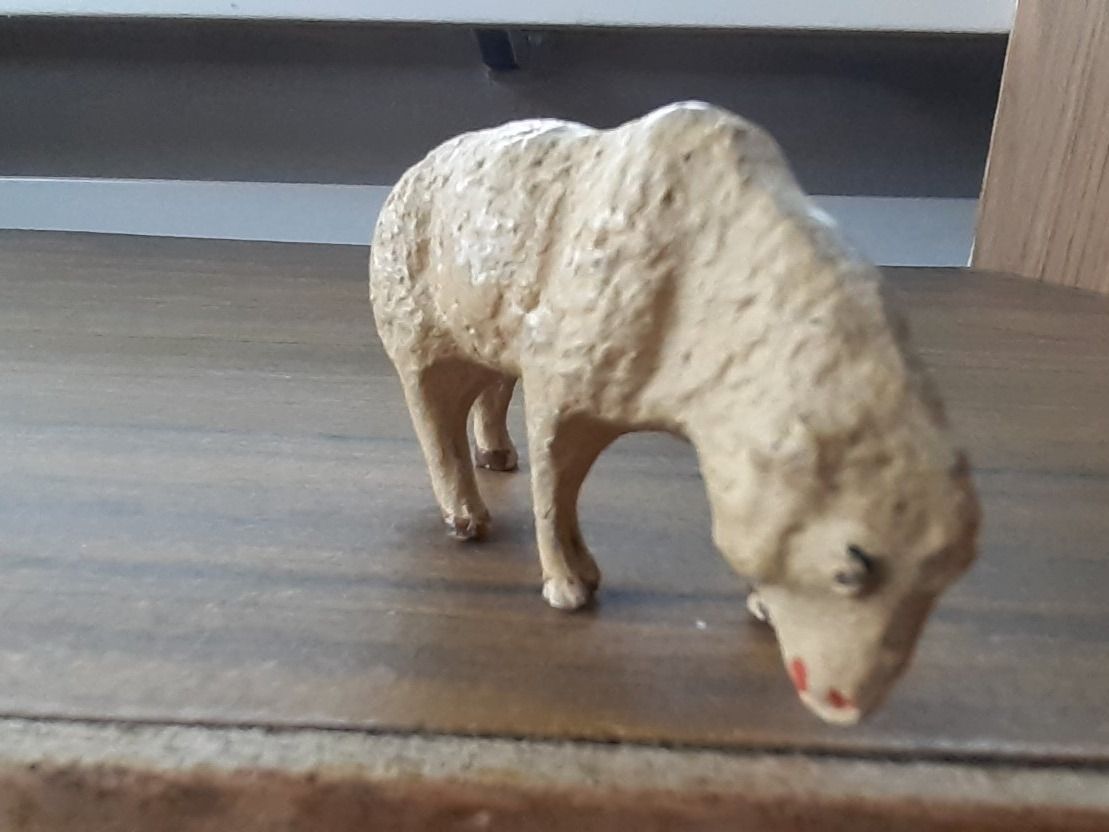 Statuette: Krippenfigur antik - Schaf Nr.2 – Usato da Mörschwil venduto da lindaswunderkiste 3
