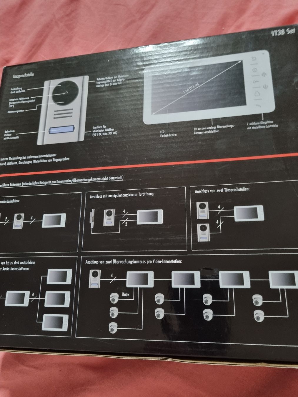 Videocamere: Visiophone Pentatech VT138 - Sécurité Maison garantie! – Nuovo e nell'imballaggio originale da Genève venduto da ale_9gxp 1