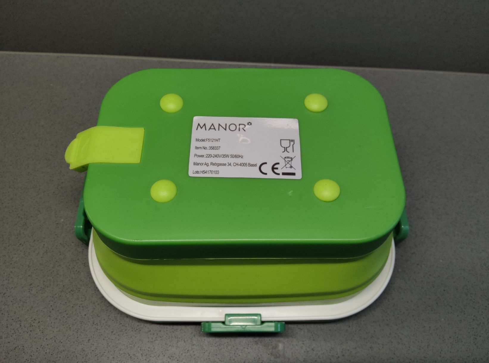 Behälter & Ähnliches: NEU - Faltbare Elektr. Beheizte LUNCHBOX – Neu und originalverpackt aus Minusio von Todesca 8