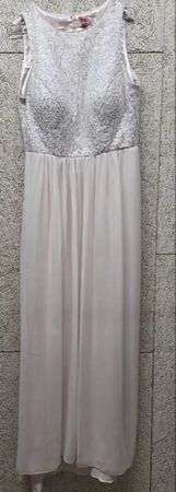 Elegantes Hochzeitskleid mit Pailletten Grösse 44