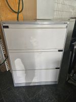 Aktenschrank Bigla 3 Schubladen Metall B40xT60xH108cm weiss