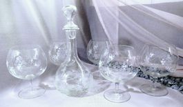🍷 Elegantes Weinglas-Set mit Karaffe 🍇