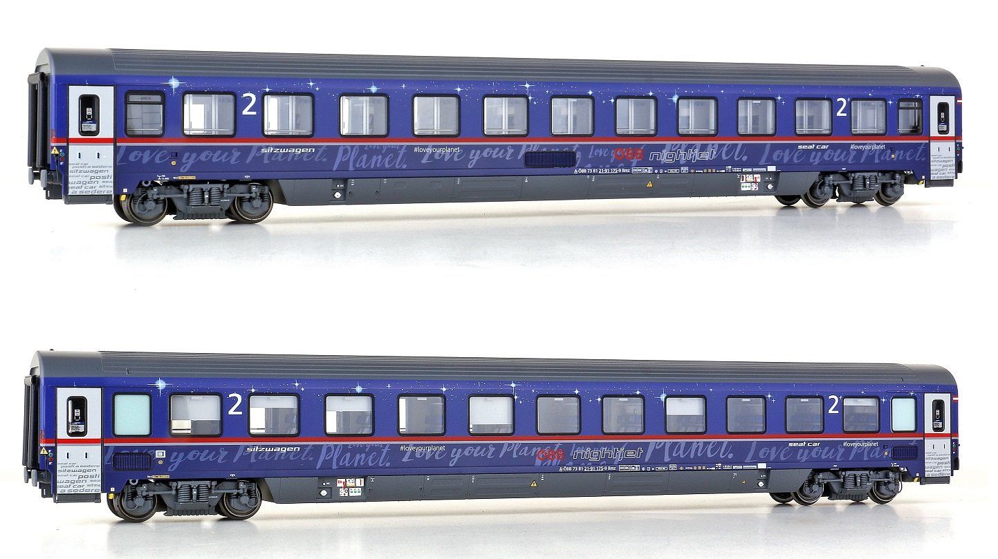 LS Models Modellini di ferrovie: Models World Set MW 2116 DC NEU Nightjet ÖBB/SBB – Nuovo e nell'imballaggio originale da Seedorf BE venduto da asm_82 5