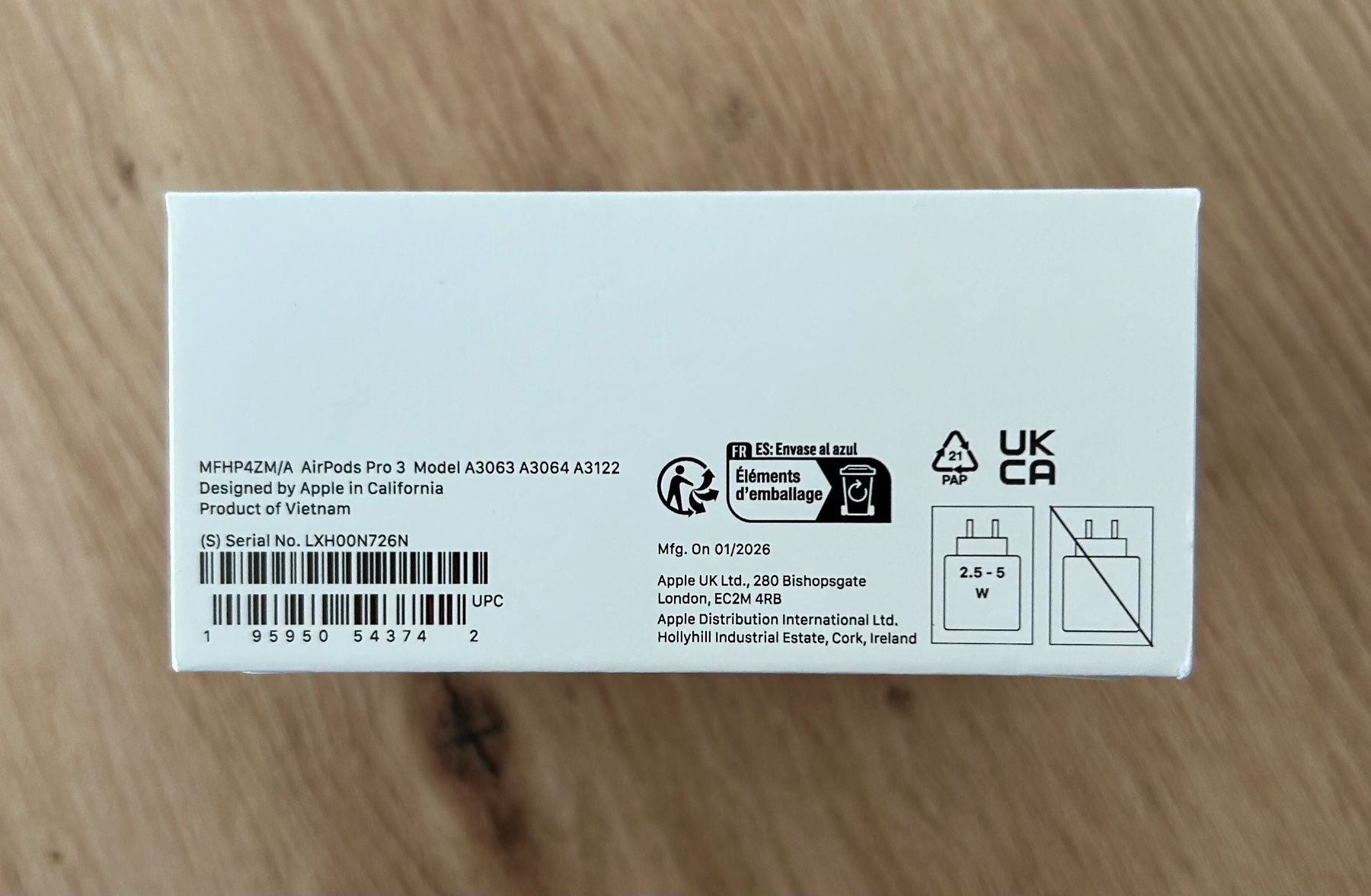 Apple Cuffie: Apple AirPods Pro 3  NEU !! – Nuovo e nell'imballaggio originale da Schattdorf venduto da wal_5l5t 2