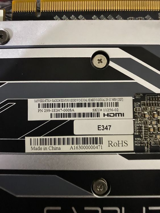 Amd Schede grafiche: SAPPHIRE NITRO+ Radeon RX 470 + 8G GDDR5 – Usato da Bülach venduto da samang 5