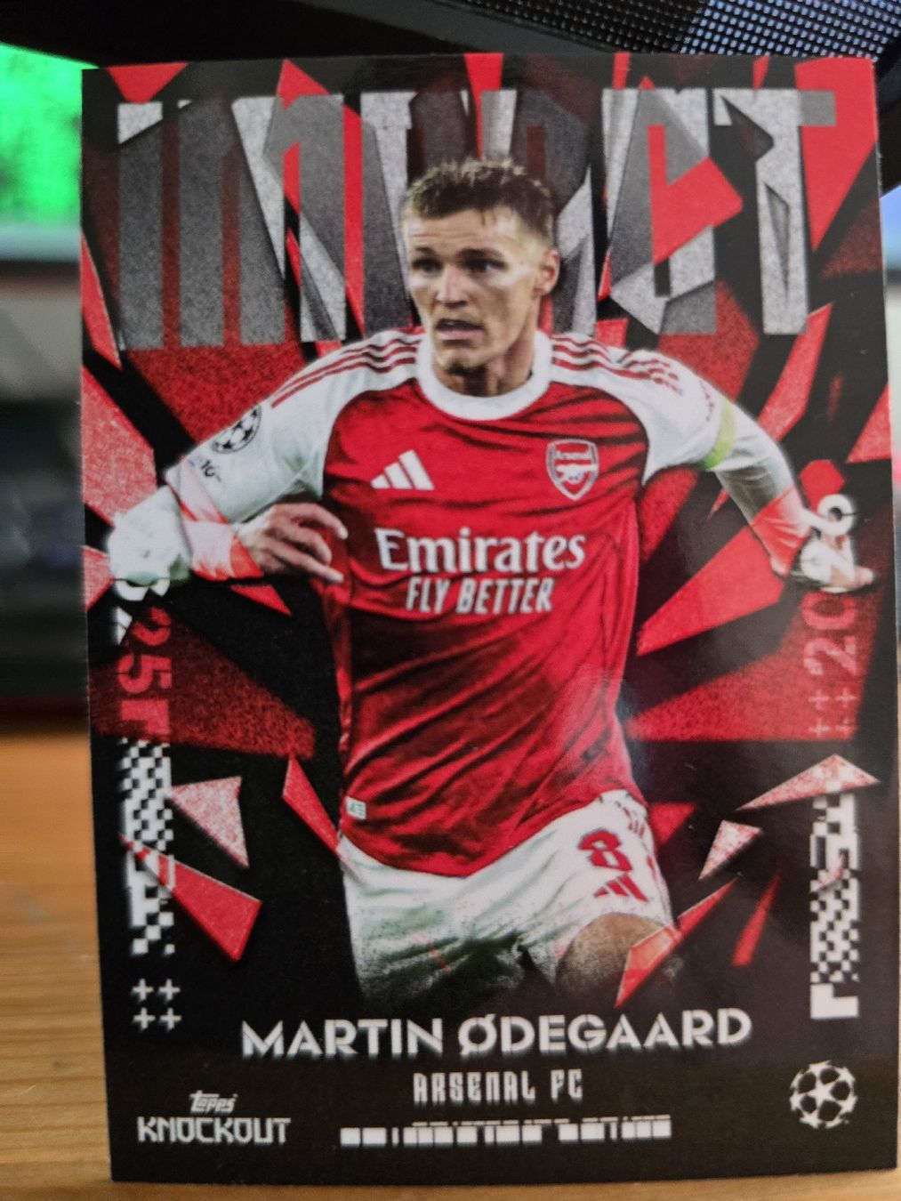 Topps Sammelbilder & Trading cards: Topp knockout Martin Odegaard Arsenal – Neu (gemäss Beschreibung) aus St. Gallen von SaintCity
