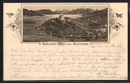 Litho Zürich, Halbinsel am Zürichsee