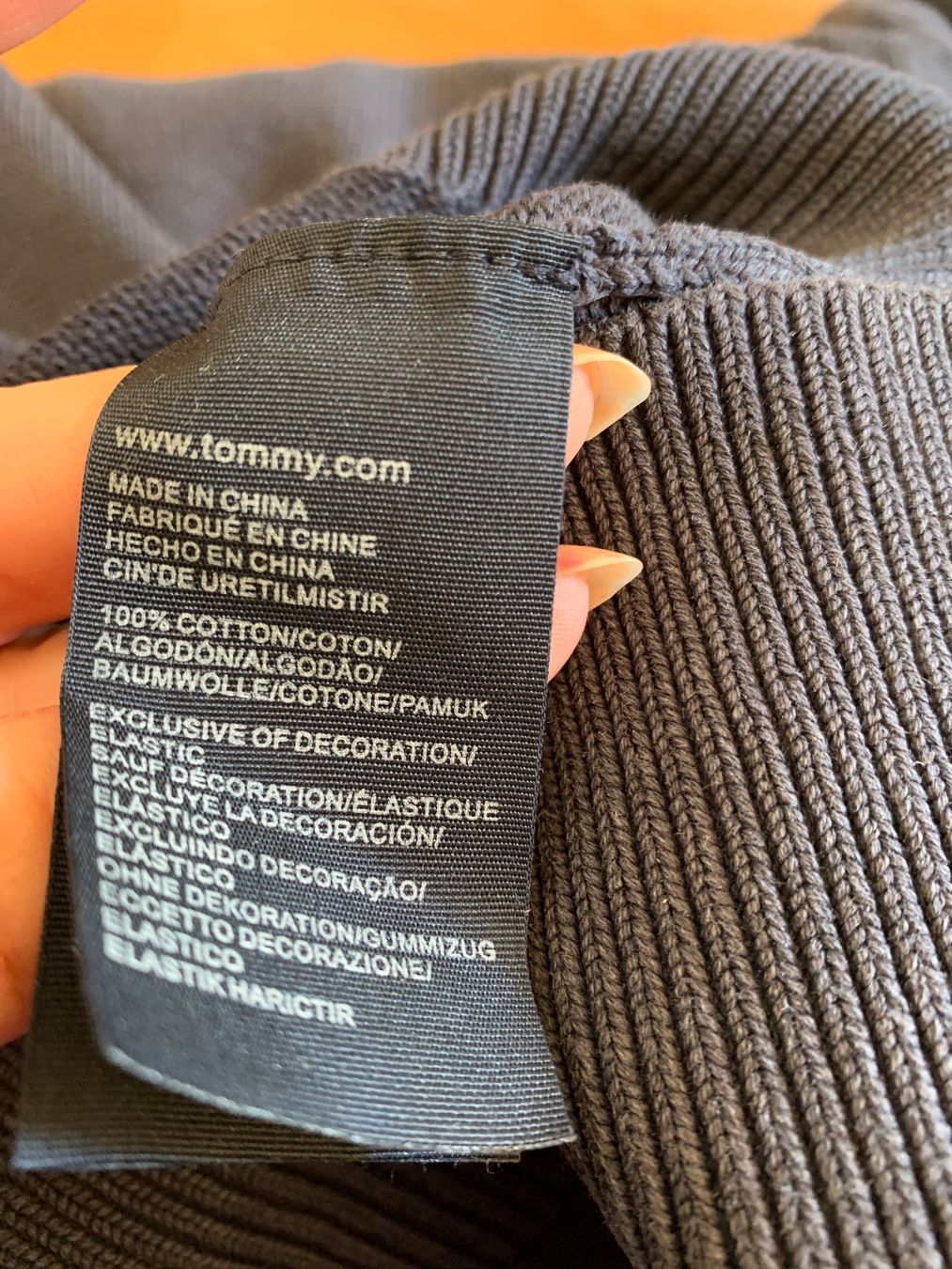 Tommy Hilfiger Maglioni & Felpe: Joli pull Tommy Hilfiger taille M bleu – Usato da MEYRIN venduto da Gwendo10 3