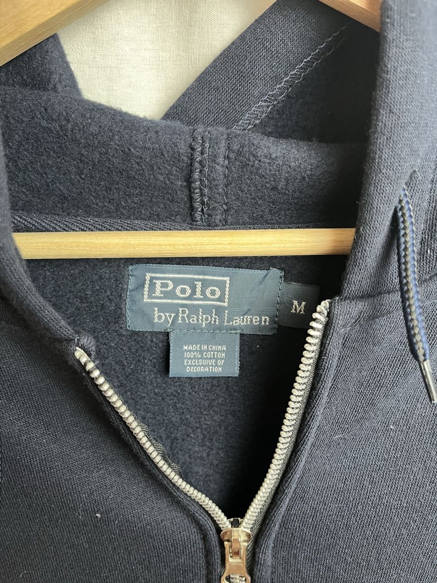 Ralph Lauren Pullover & Sweatshirts: Pull à capuche zippé Ralph Lauren bleu marine  – Neu (gemäss Beschreibung) aus Les Avanchets von lunedeneige.shop 2