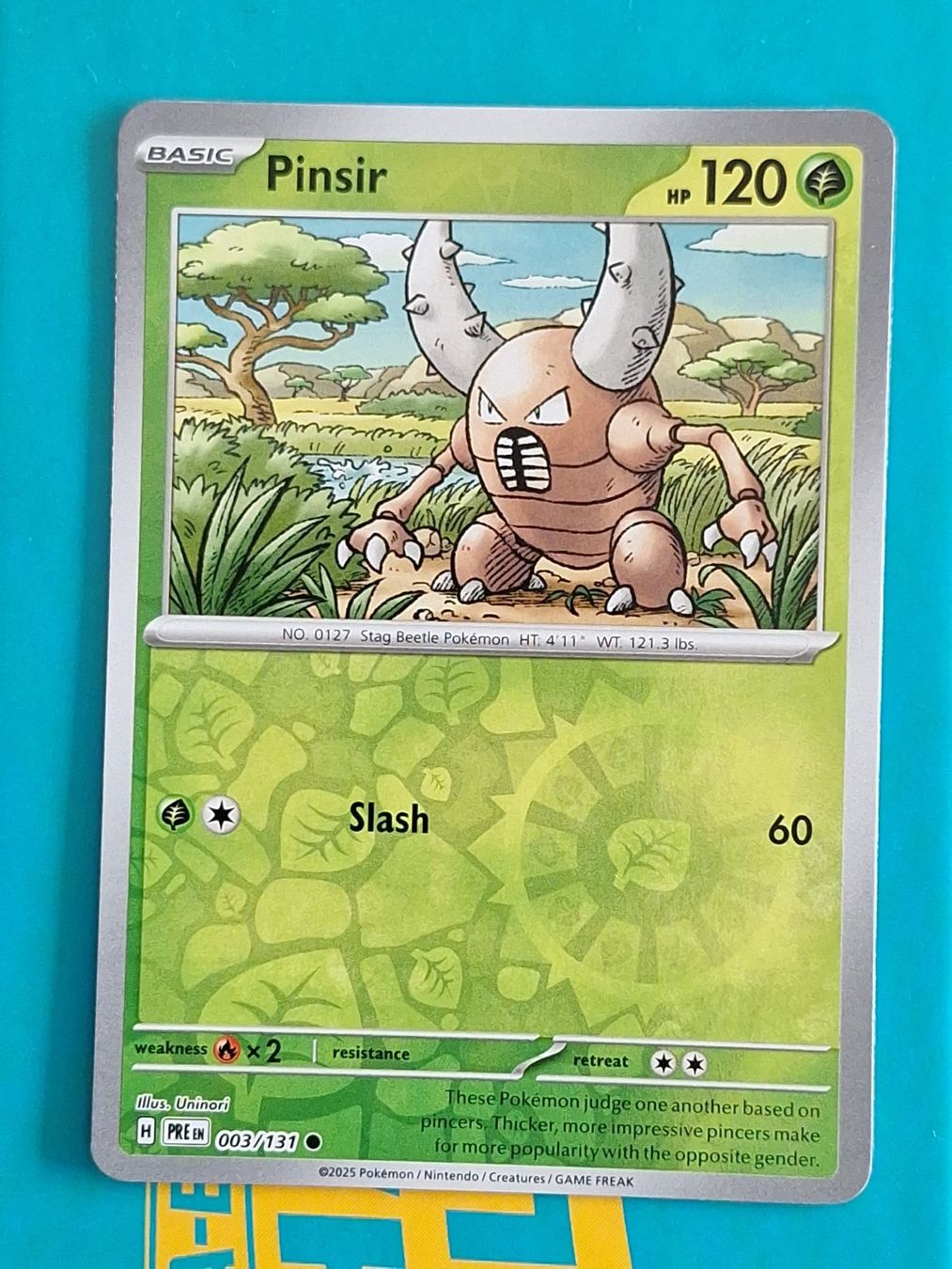 Pokémon Carte collezionabili: Pinsir - Reverse Holo - Prismatic Evolution #1.6 – Usato da Altstätten SG venduto da GGsGameshop