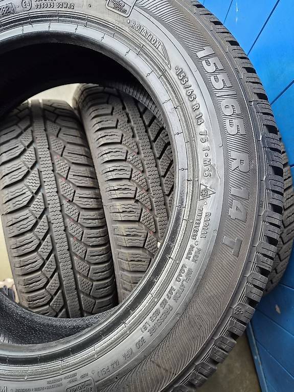 Pneumatici & Ruote complete: 4  WINTERREIFEN  155  /  65  R 14   – Usato da St. Gallen venduto da kratzki01 3