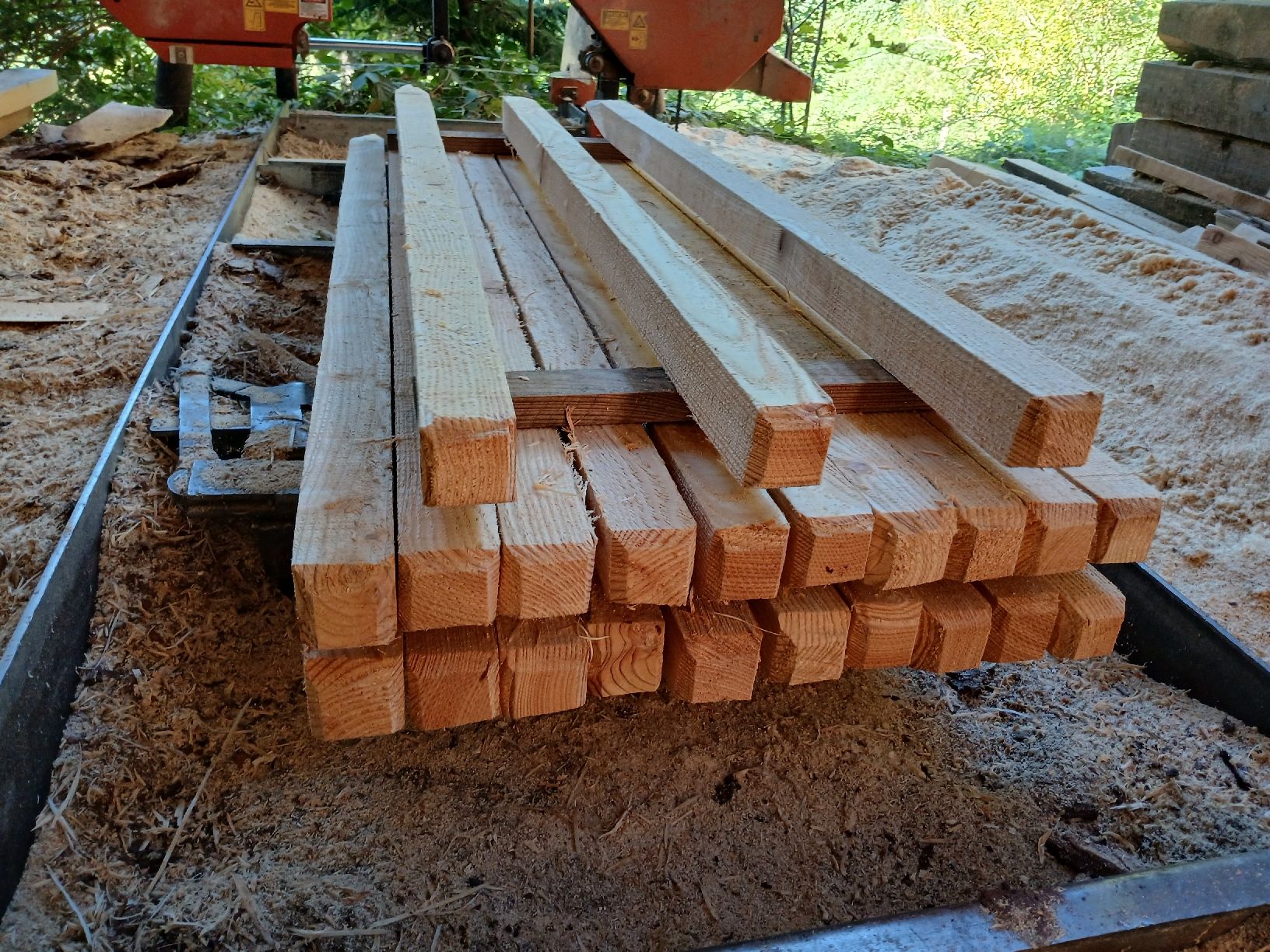 Recinzioni: Lärche Pfähle – Nuovo e nell'imballaggio originale da Willisau venduto da Holz1988 1