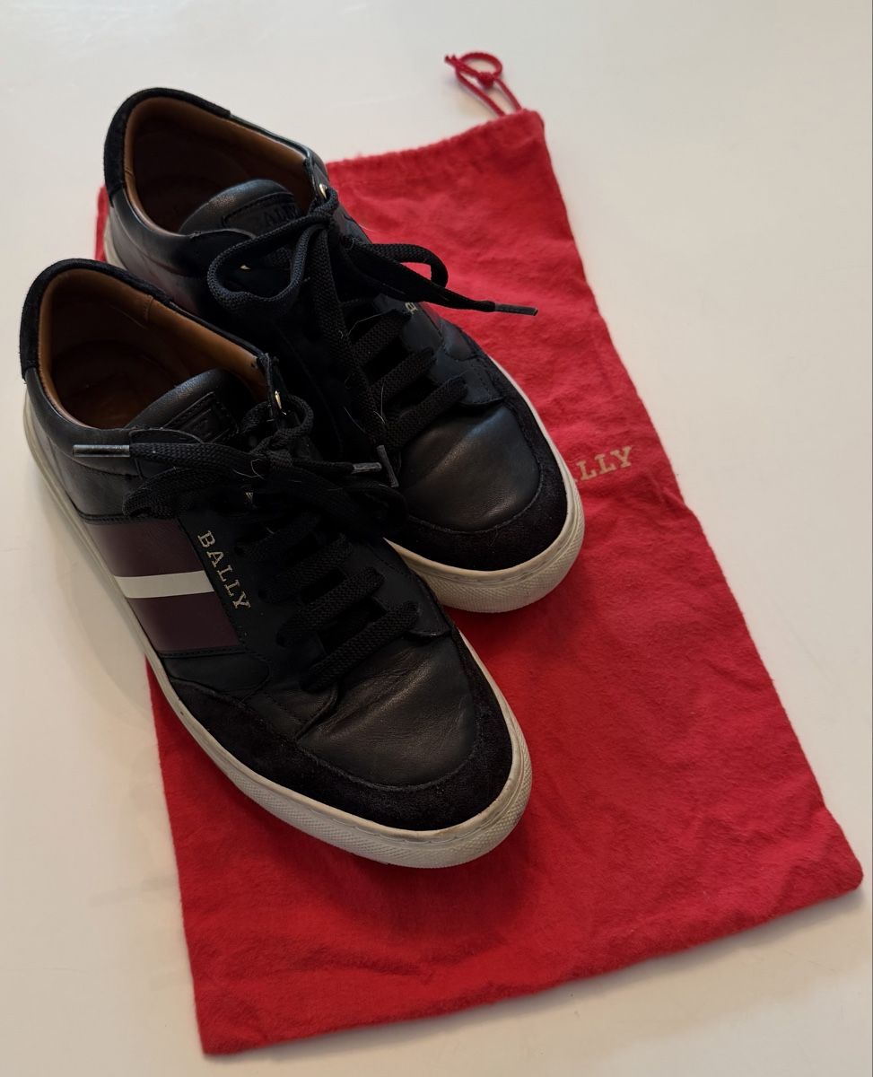 Bally Herrenschuhe: Bally Sneaker, Gr. 38, Leder, Top Zustand! – Gebraucht aus Grabs von blueye57