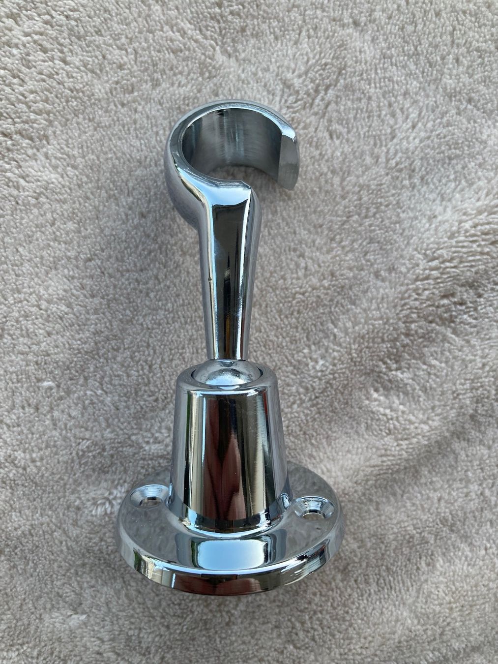 Altro per il bagno: Brausenhalter/Duschhalter mit Gelenk verchromt – Nuovo e nell'imballaggio originale da Tägerig venduto da Biene101 2