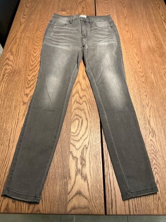 ONLY Skinny Jeans Gr. 38 Damenhose Grau Destroyed Look