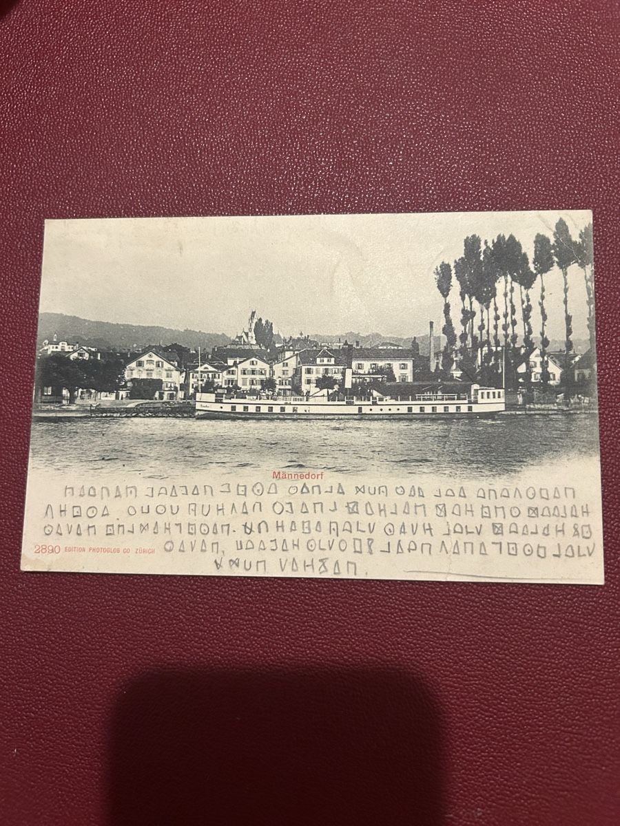 Cartes postales: Männedorf 1903 – D'occasion à Breganzona par Milesbo