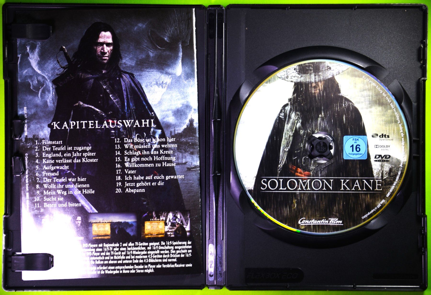 Tutti i DVDs: SOLOMON KANE  /  DIE LETZTE HOFFNUNG – Nuovo (secondo la descrizione) da Luzern venduto da piro12 3