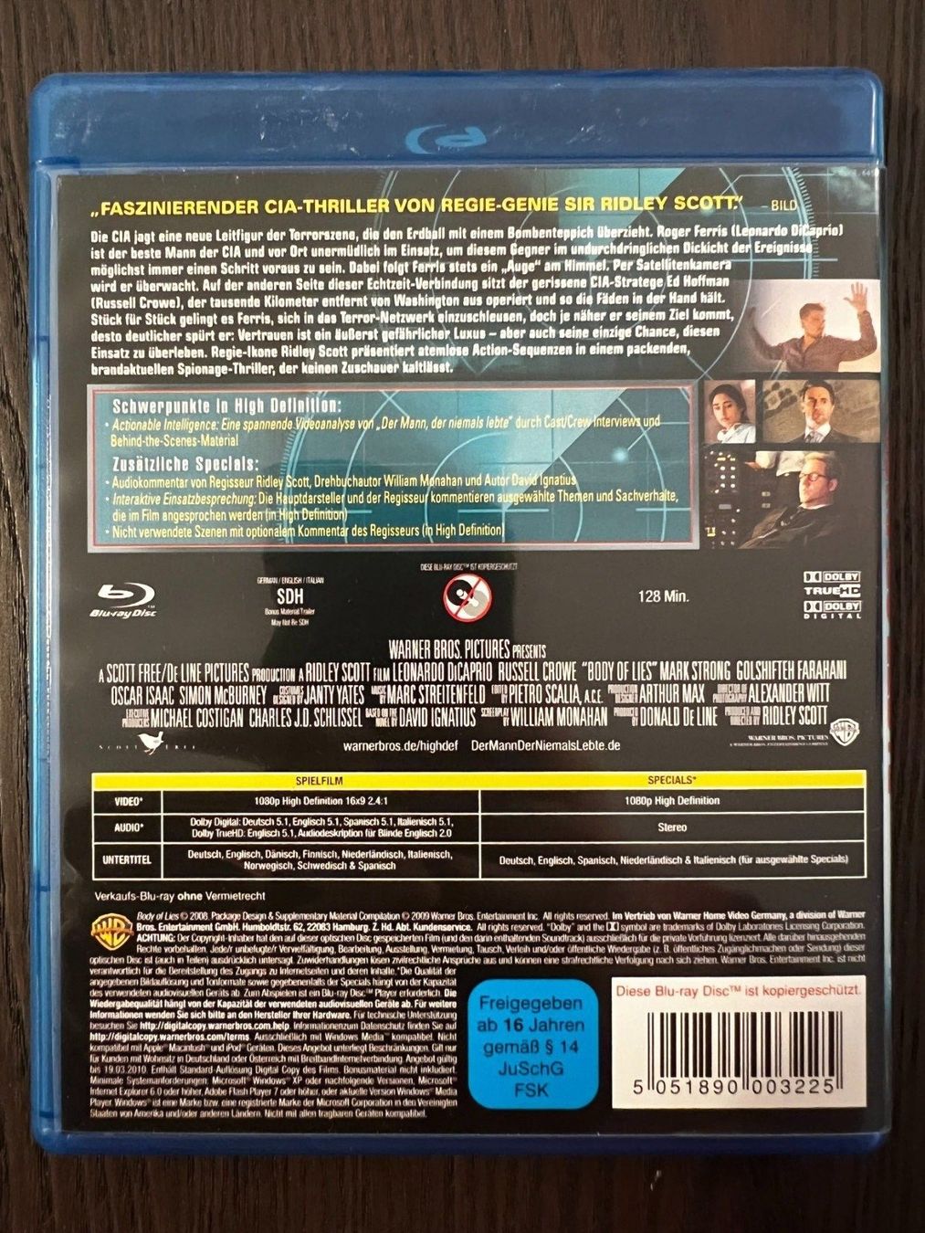 Tutti i DVDs: Der Mann, der niemals lebte – Usato da Zürich venduto da Blu-ray_ZH 1
