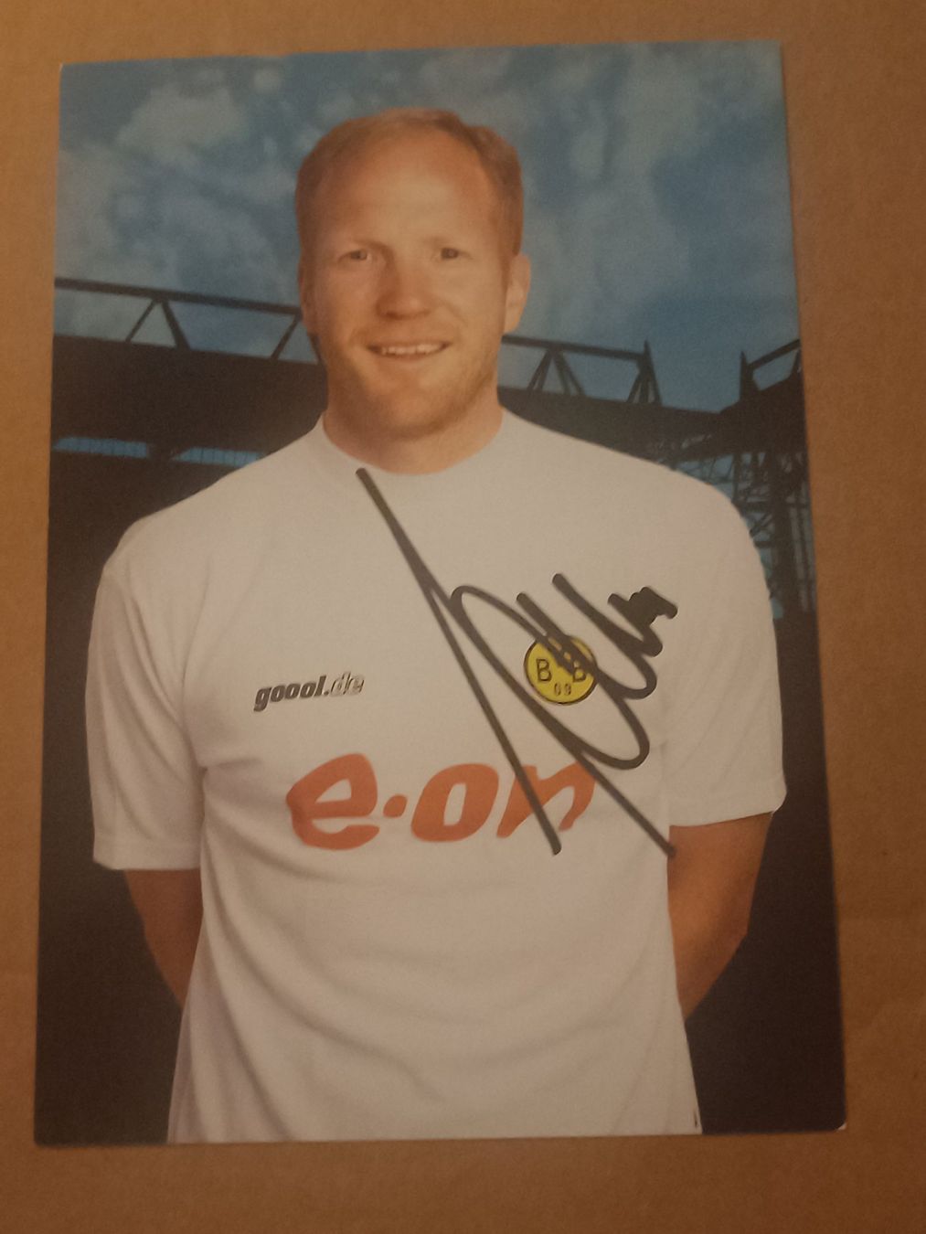 Autografi: Matthias Sammer -  handsigniert BVB – Usato da Menziken venduto da Artographs