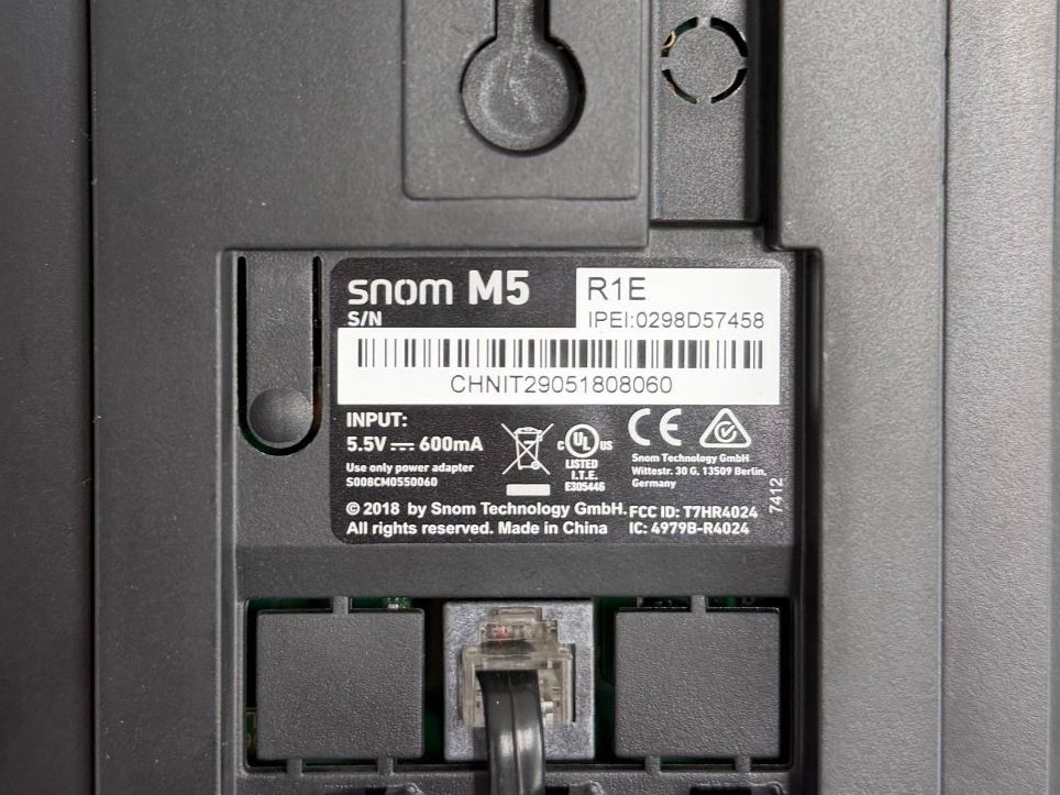WiFi: Snom M5 Dect Repeater – Usato da Gümligen venduto da Brocki-Reimal-Stift 3