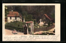 AK Solothurn, die Einsiedelei, 1902