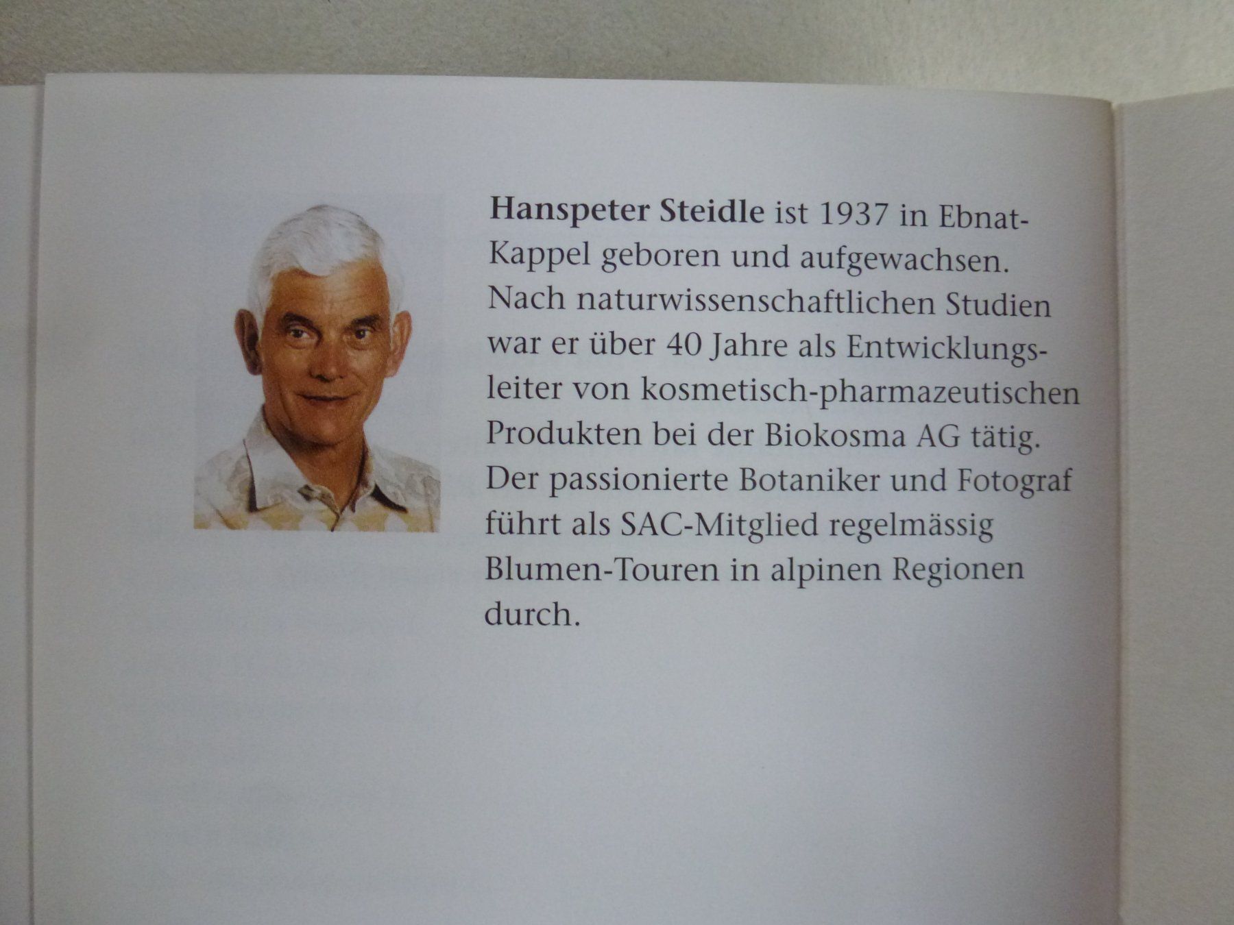 Libri: Blumen im Toggenburg - Hanspeter Steidle – Nuovo (secondo la descrizione) da Mühlrüti venduto da Dadadachs 7
