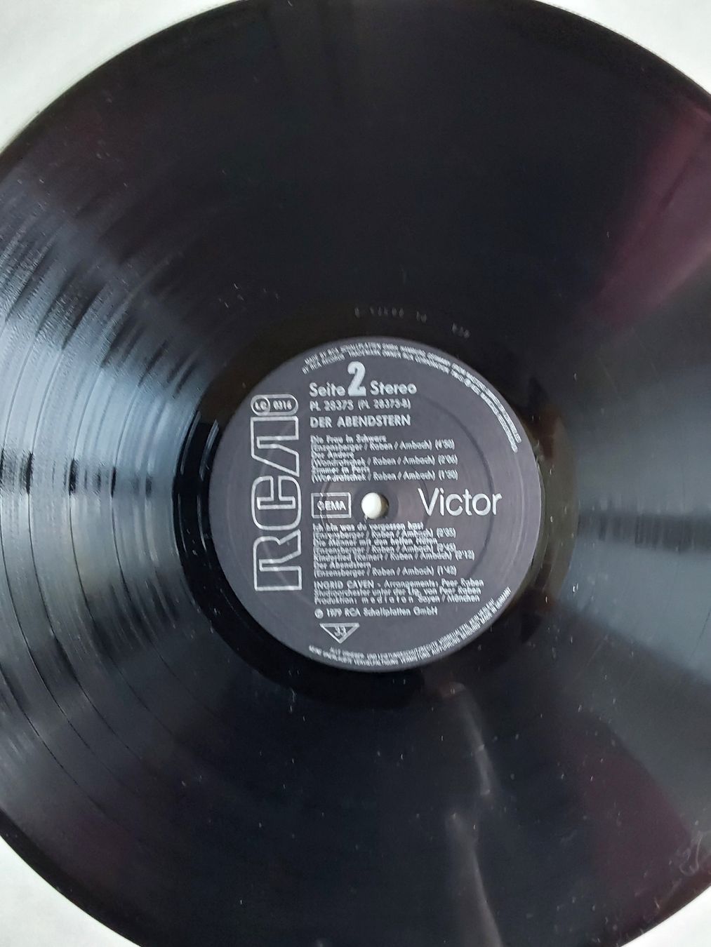Schallplatten: LP Vinyl - Ingrid Caven - Der Abendstein – Gebraucht aus Villeret von Fil11 3