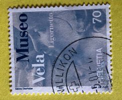Nr.1023 GESTEMPELT Wiedereröffnung Museo Vela 2001 