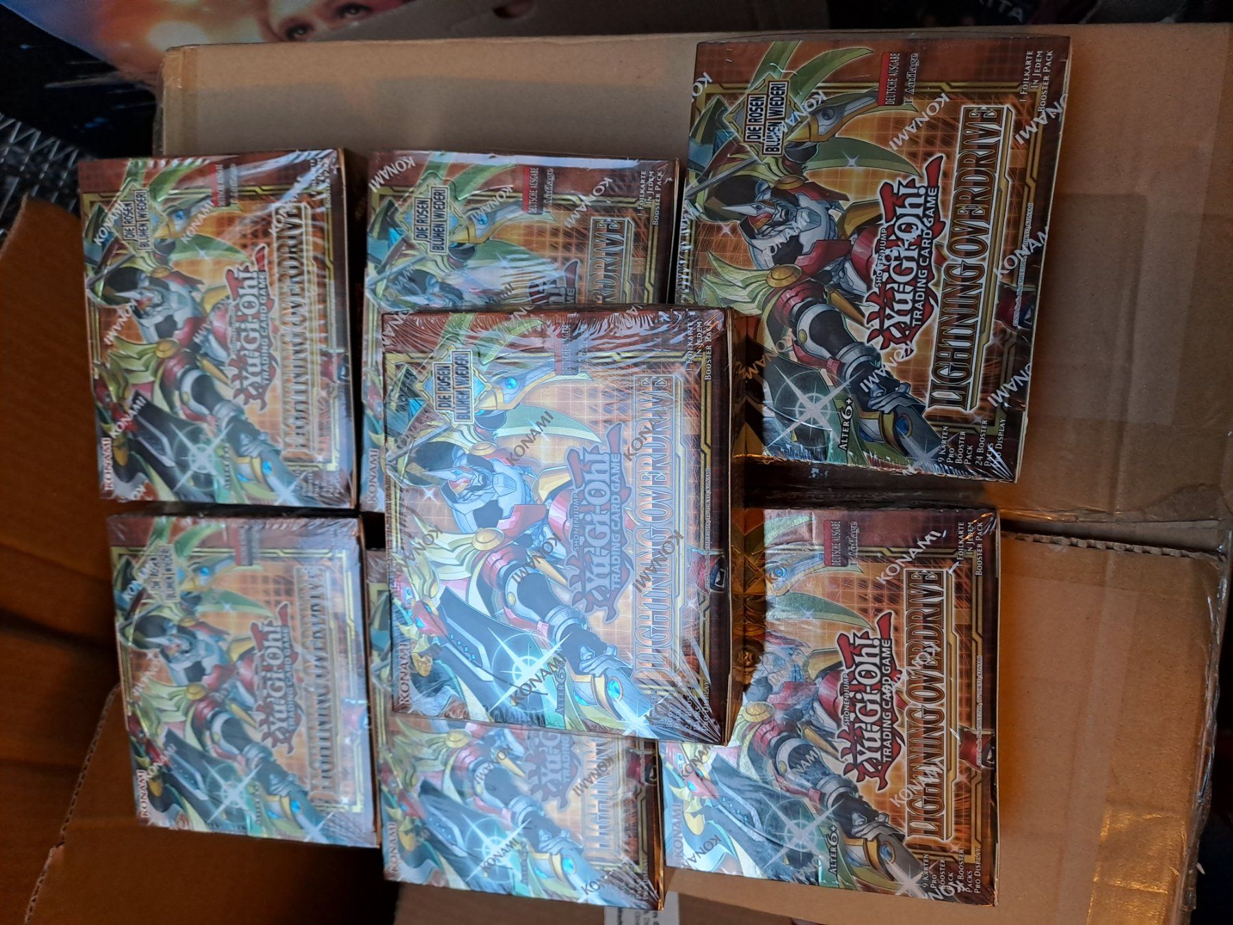 Yugioh Carte collezionabili: Lightning Overdrive 7 Displays Deutsch – Nuovo e nell'imballaggio originale da Olten venduto da Disc-Ausverkauf