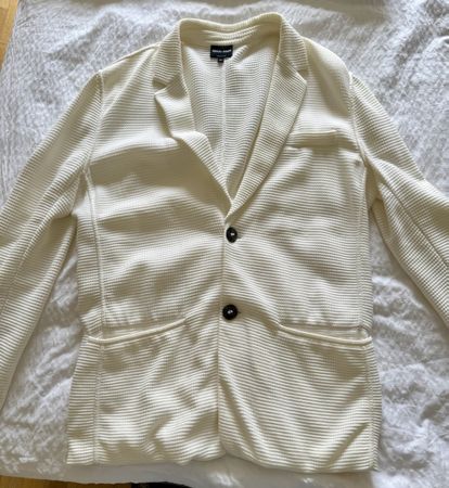 Giorgio Armani Sakko, Gr. 50, Elfenbein - Sommer Sale!