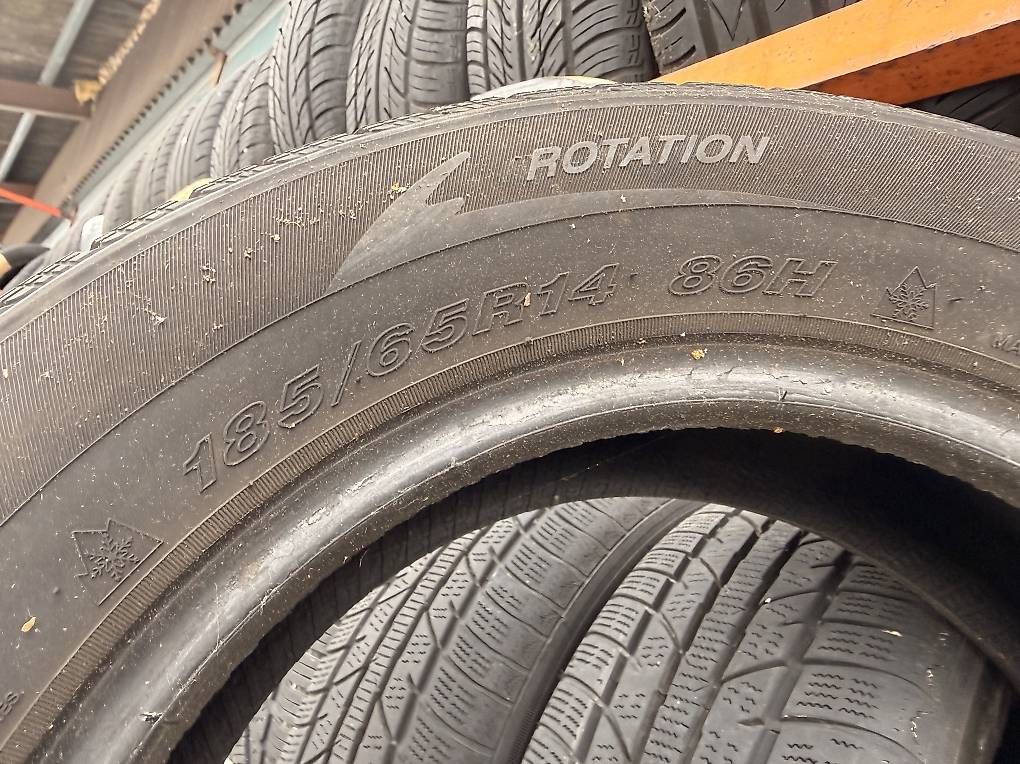 Pneus & Roues: 2 Winterreifen 185/ 65/ 14   – D'occasion à Udligenswil par Sch2s 3
