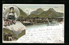 Litho Interlaken, Gasthaus Heimwehfluh, 
