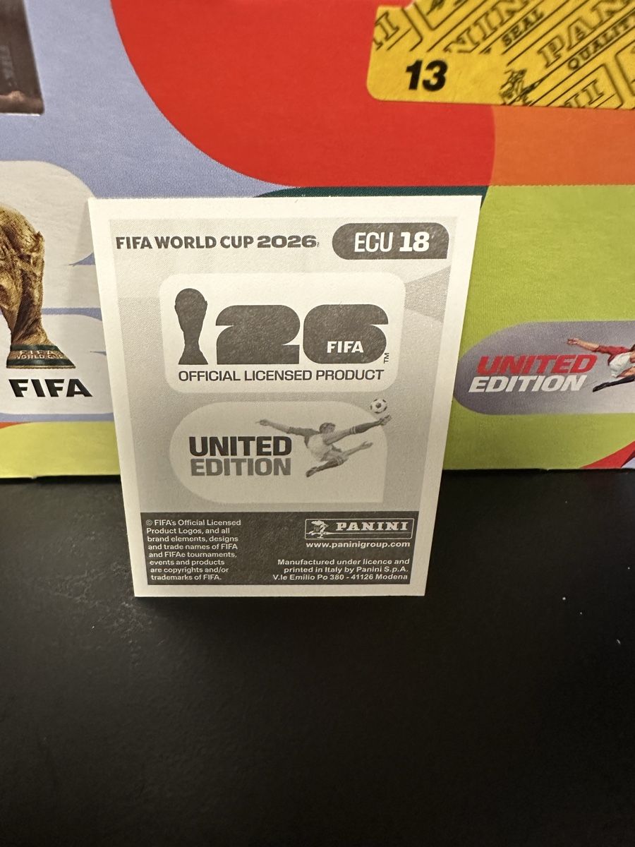 Panini Carte collezionabili: ECU 18 - Panini WM 2026 – Nuovo (secondo la descrizione) da Kreuzlingen venduto da Bes-GamingCollection 1