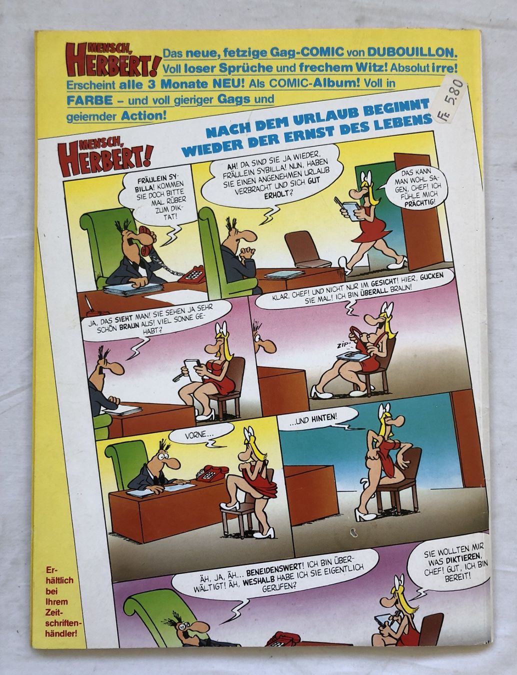 Fumetti: CLEVER & SMART - Nr.108 - 1.Auflage – Usato da Schaffhausen venduto da durruti 4
