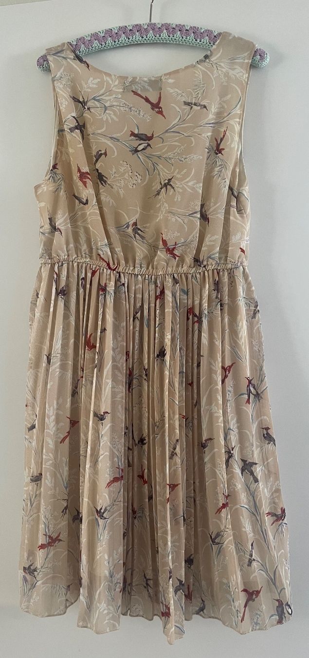 Vestiti: Sommerliches Kleid mit Vogelmuster, Grösse S – Usato da Luzern venduto da han_2nnx 2