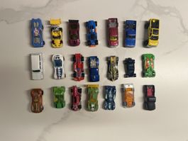 Hot Wheels Modellautos 21 Stück bespielt