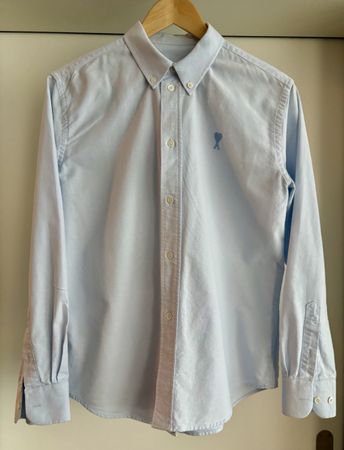 Woman Shirt light blue button-down like new