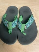 Teva Flip Flops, Sandalen, grün/blau, Grösse 35, Sommer