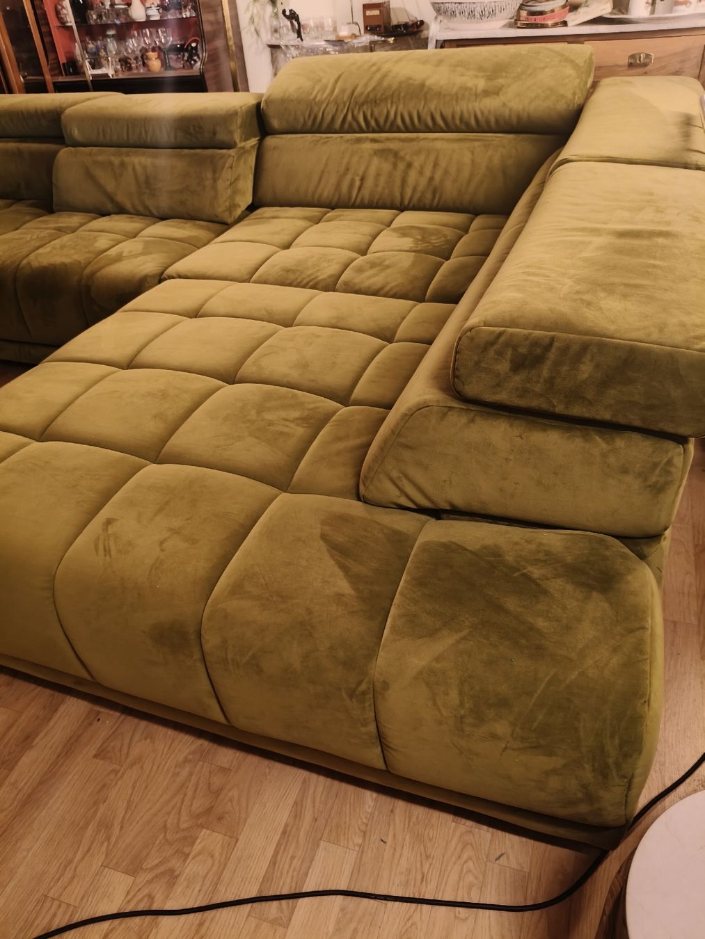 Sofas: Sofa "Moderna" Dunkelgrün  – Gebraucht aus Zwingen von inf_2blh 3