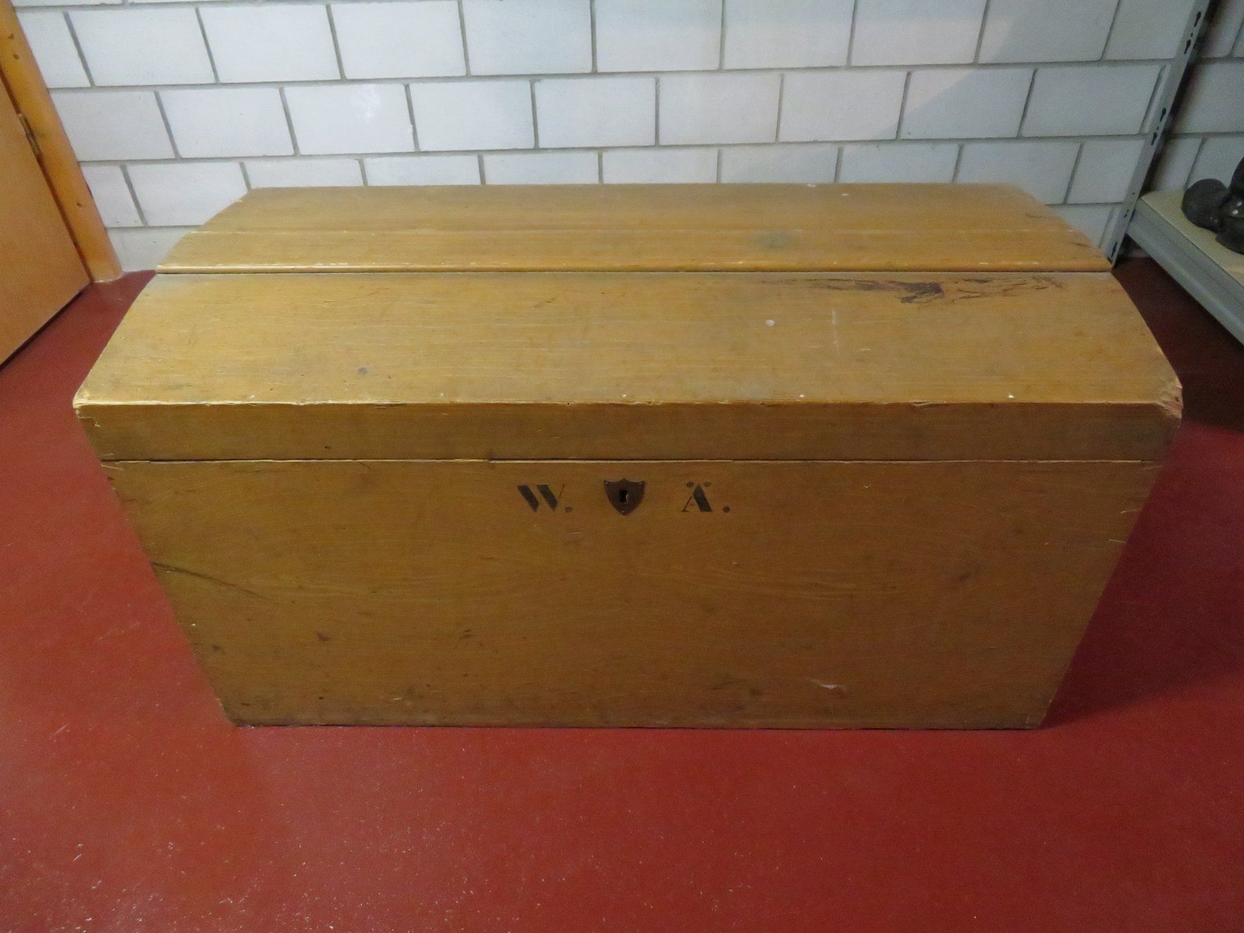 Truhen: Holztruhe Jg. ca.1955 – Gebraucht aus Oberburg von Genesis87