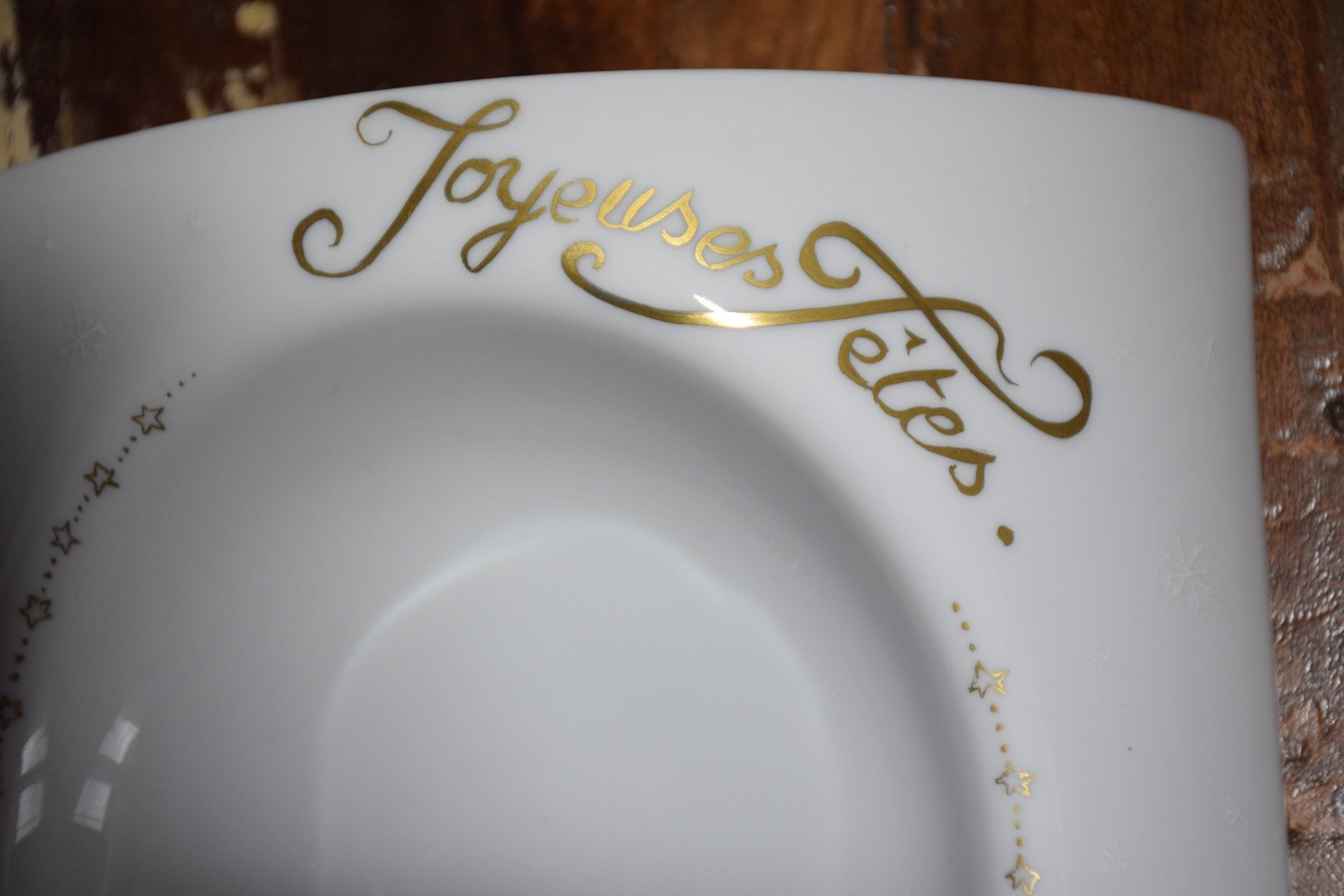 Piatti: Assiette décoration / Apéro " Joyeuses fêtes" – Usato da Wetzikon ZH venduto da Wetzicardo25 1