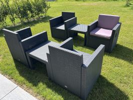 ALLIBERT GARTENSESSEL, TISCHE, COOLE LOUNGE