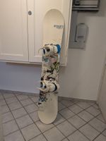 Roxy Silhouette 155 cm Snowboard inkl. Bindung, weiss/blau