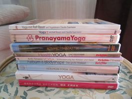 Yoga DVDs Konvolut guter Zustand