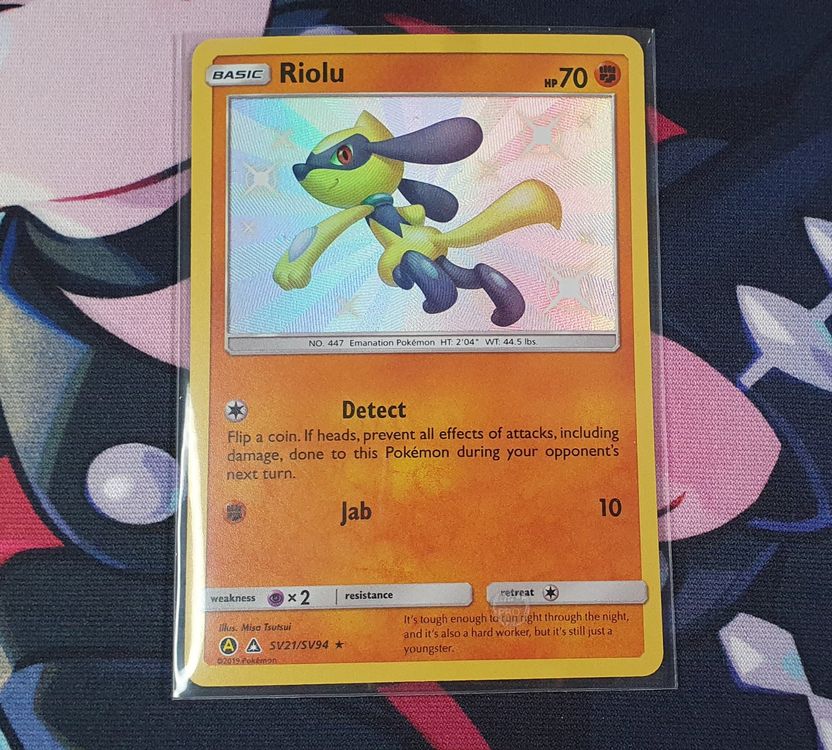 Riolu (Shiny Rare) - Verborgenes Schicksal SV21 / SV94 (Neu (gemäss ...