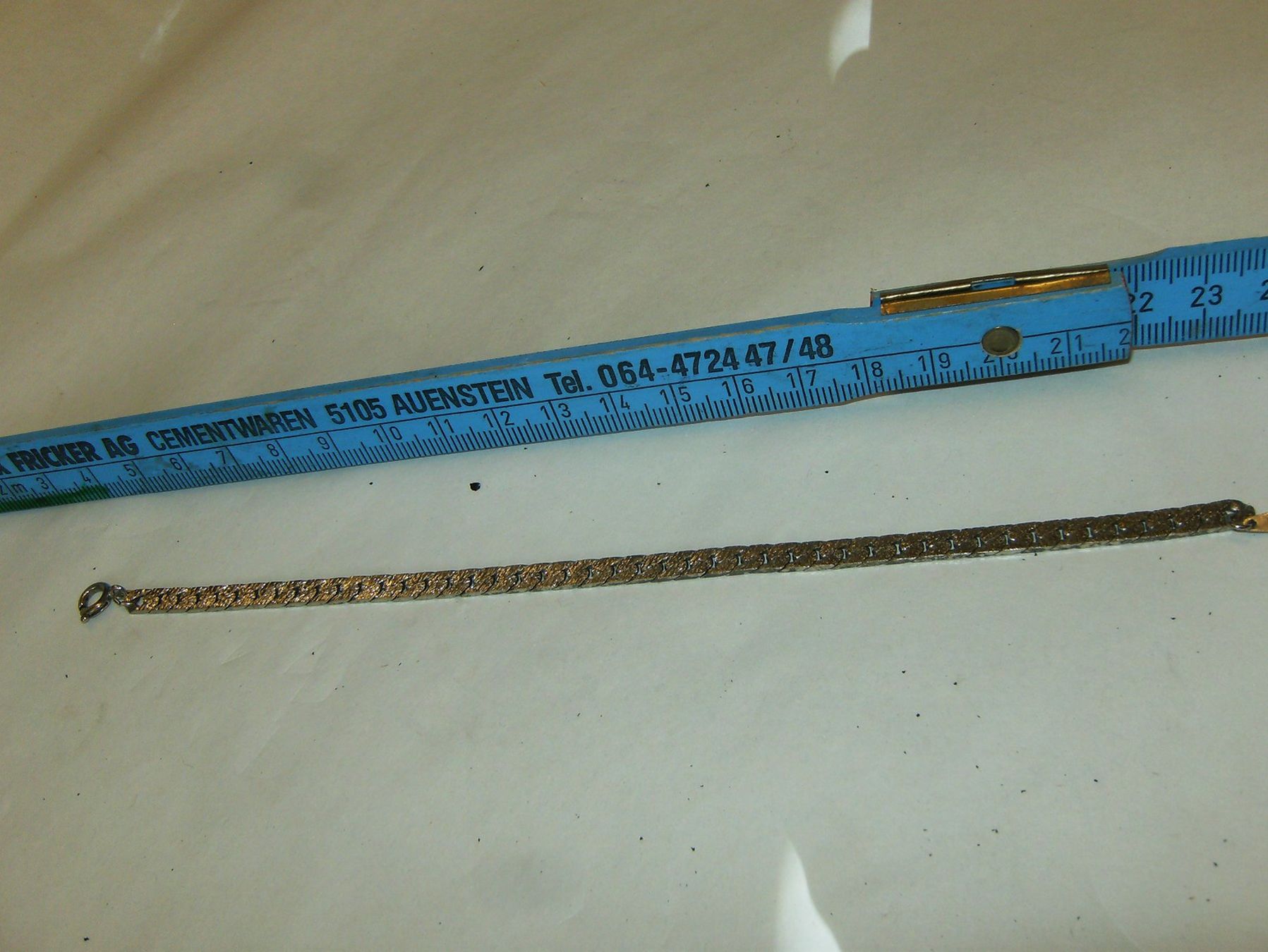 Bracelets: Armband silbrig 19 cm – D'occasion à Liesberg par Mikado1965 1