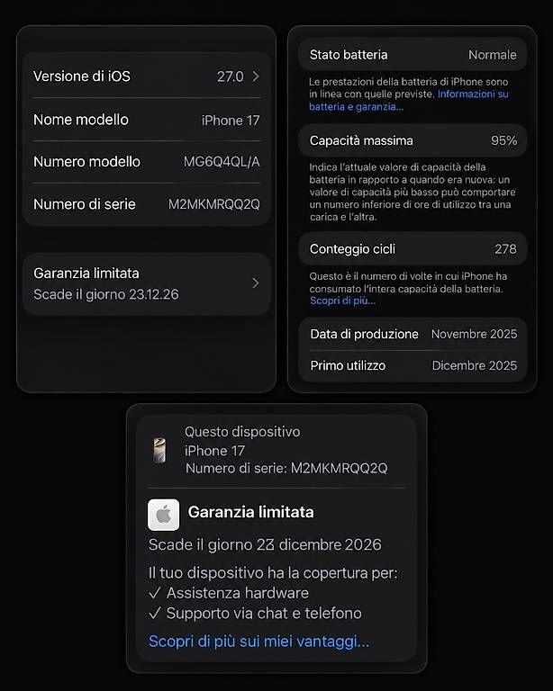Handys / Smartphones: iPhone 17 512gb – Gebraucht aus Massagno von ste_fy2l 2