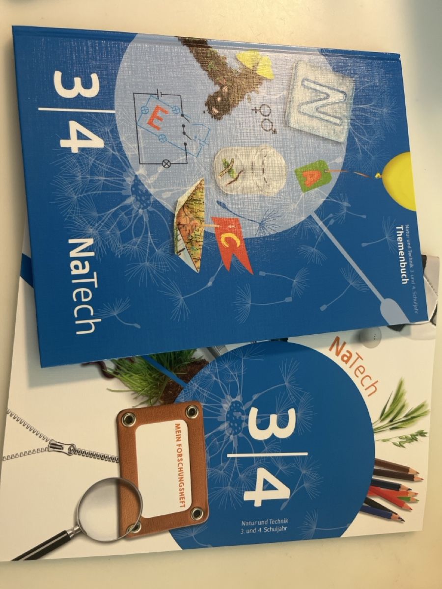 Libri: 3x NaTech 3/4 Themenbuch mit Forschungsheft – Nuovo (secondo la descrizione) da Uster venduto da chr_k8gv